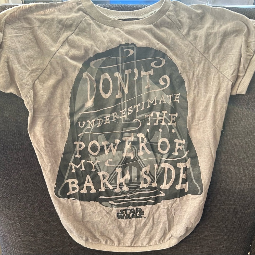 Star Wars Dog Shirt - Gray
